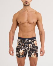 SAXX Boxershorts Multisport Mesh Boxer Brief Fly Skull gold Herren - 1 Stück